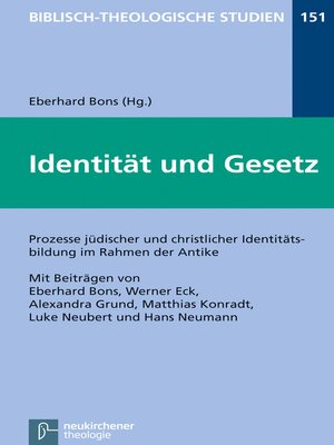 cover image of Identität und Gesetz